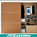 Slidiing Door Kleiderschrank Wooden Closet Set (AIS-W002)